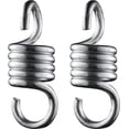 thumbnail image 1 of Capacidad de 500 kg, 4,25 pulgadas, silla de hamaca con resorte resistente, resortes para columpio de porche, gancho para colgar, resorte de extensión para hamaca, saco de boxeo, silla colgante, gimnasio, columpio para patio Rojo Verde, 1 of 5