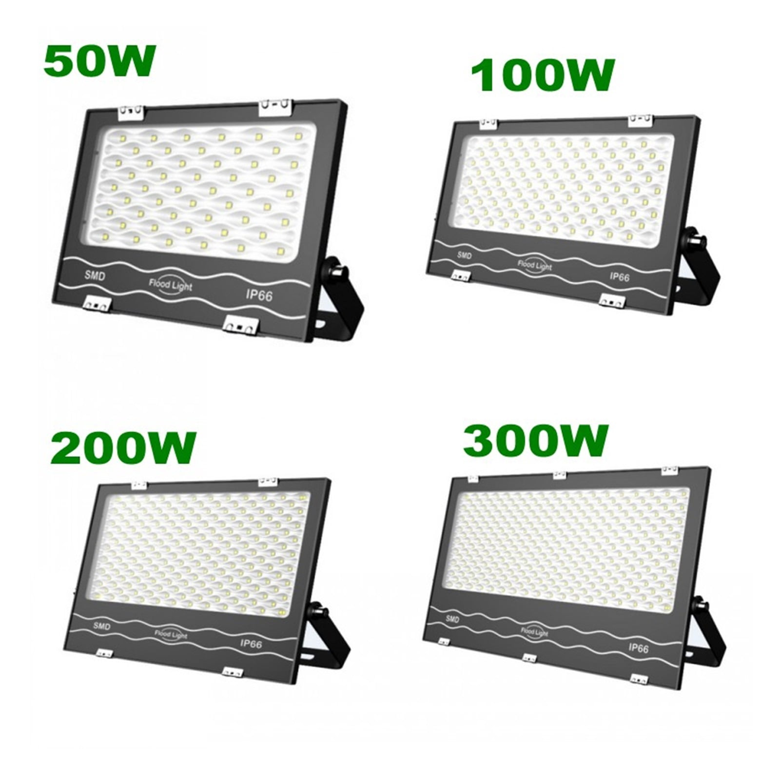 50W 100W 200W Bouwlamp Led Flood Light IP65 For Construction Parking Indoor/Outdoor Decor Led Projectors Lights ,Power Saving