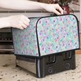 thumbnail image 7 of Haiem Sequins Print Toaster Covers 4 Slice Wide Slot,Bread Dust Cover & Fingerprint Protection,Bread Machine Cover,Appliance Covers, 7 of 7