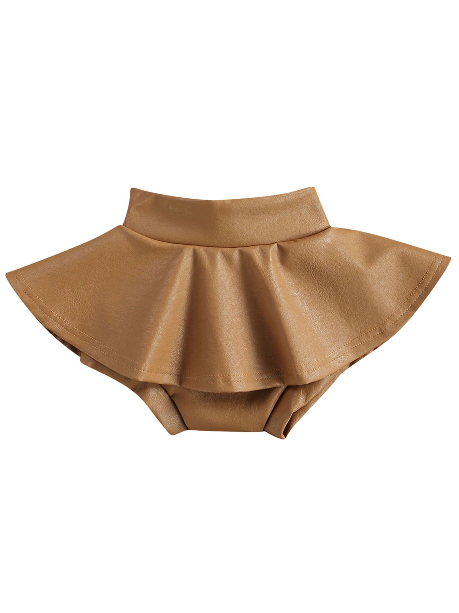 Baby Girls Infant Ruffled Bloomer PP Pants Skirt Diaper Cover Culotte Pant Skirt 