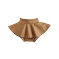 thumbnail image 1 of Xingqing Toddler Infant Baby Girls Kids Culottes Solid Color Ruffled High Waist Pantskirt Short Pants, 1 of 8