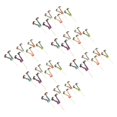thumbnail image 2 of 36Pcs Decorative Cupcake Decors Halloween Dessert Topper Cartoon Cupcake Ornaments, 2 of 3