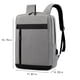 thumbnail image 3 of RKSTN school backpack Business Backpack, Bag For Travel Flight Fits 15.6 Inch Laptop With USB Charging Port, 3 of 7