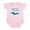 Petal Pink, variant on CafePress - 906 4 LIFE Infant Bodysuit - Baby Light Bodysuit, Size Newborn - 24 Months