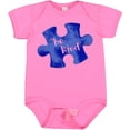 thumbnail image 3 of Inktastic Autism Awareness Be Kind Dark Blue Puzzle Piece Boys or Girls Baby Bodysuit, 3 of 5
