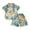 Yellow, variant on toddler easter outfit boy Boys Outfit 2Pcs Set Summer Beach Button Down Shirt Top + Shorts For Kids