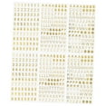 thumbnail image 5 of HONITANO 6 Sheets Kids Alphabet Stickers for Scrapbook and Craft Projects with Modern Style, 5 of 8