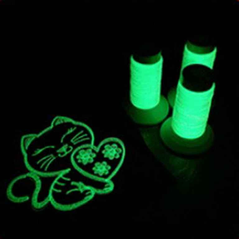 Glow in the Dark Embroidery Thread