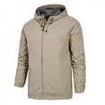 thumbnail image 3 of Mens Four Seasons Jacket Outdoor Mountaineering Solid Color Jacket, 3 of 8