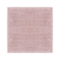 thumbnail image 3 of Unique Loom Soft Solid Shag Collection Area Rug - Aras (4' 1" Square Pink), 3 of 7