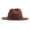 Brown, variant on Hats For Women Western Cowboy Hat for Men Women Yellow Classic Men Leopard Solid Womens Hats