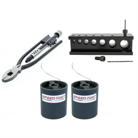 

Stainless .025/.032 Safety Wire Kit Twister Tool Drill Fixture