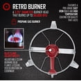 thumbnail image 3 of CONCORD Titan Burner. Stainless Steel Single Propane Burner. Great for Camping, Canning, Outdoor Cooking, Home Brewing, and More, 3 of 7