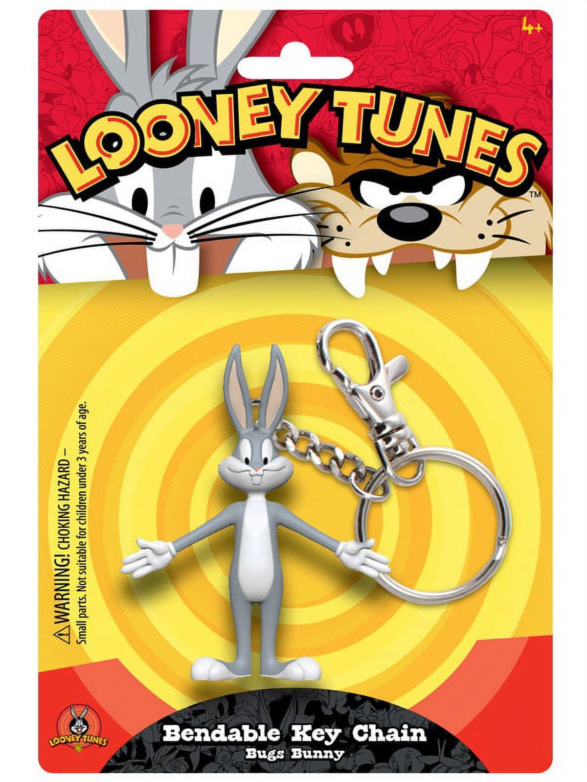 BUGS BUNNY BENDABLE KEY CHAIN