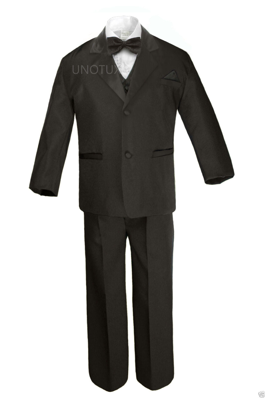 Baby Toddler Clothing Baby Toddler Kid Teen Boy Wedding Formal Shawl Lapel Tuxedo Black Suit S 4t 5 18 Clothing Shoes Accessories Vishawatch Com