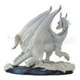 thumbnail image 3 of Veronese Design 7.5 Inch Glacial White Dragon Mythical Monster Polyresin Hand Painted Drake Figurine Statue, 3 of 4