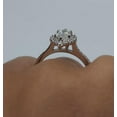 thumbnail image 2 of Forever Jewels 1.24Ct Marquise Cut Moissanite Womens Engagement Ring 14K White Gold Plated, 2 of 5