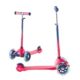 thumbnail image 3 of XJD 3 Wheel Kick Scooter for Kids 2-5 Years Max Weight 20KG/44LB, Toddler Scooter with Adjustable Height Light up LED Wheels, Best Gift for Boys Girls Outdoor Activities, Red, 3 of 13