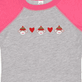 thumbnail image 4 of Inktastic Sock Monkey Heart Border Boys or Girls Baby Bodysuit, 4 of 5