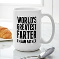 thumbnail image 6 of CafePress - World's Greatest Farter I Ceramic Mug - 15 oz Ceramic Large White Novelty Mug, 6 of 6