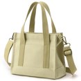 thumbnail image 2 of Bolso Bandolera Compacto para Mujer Color Sólido Informal A La 1101 Caqui, 2 of 9
