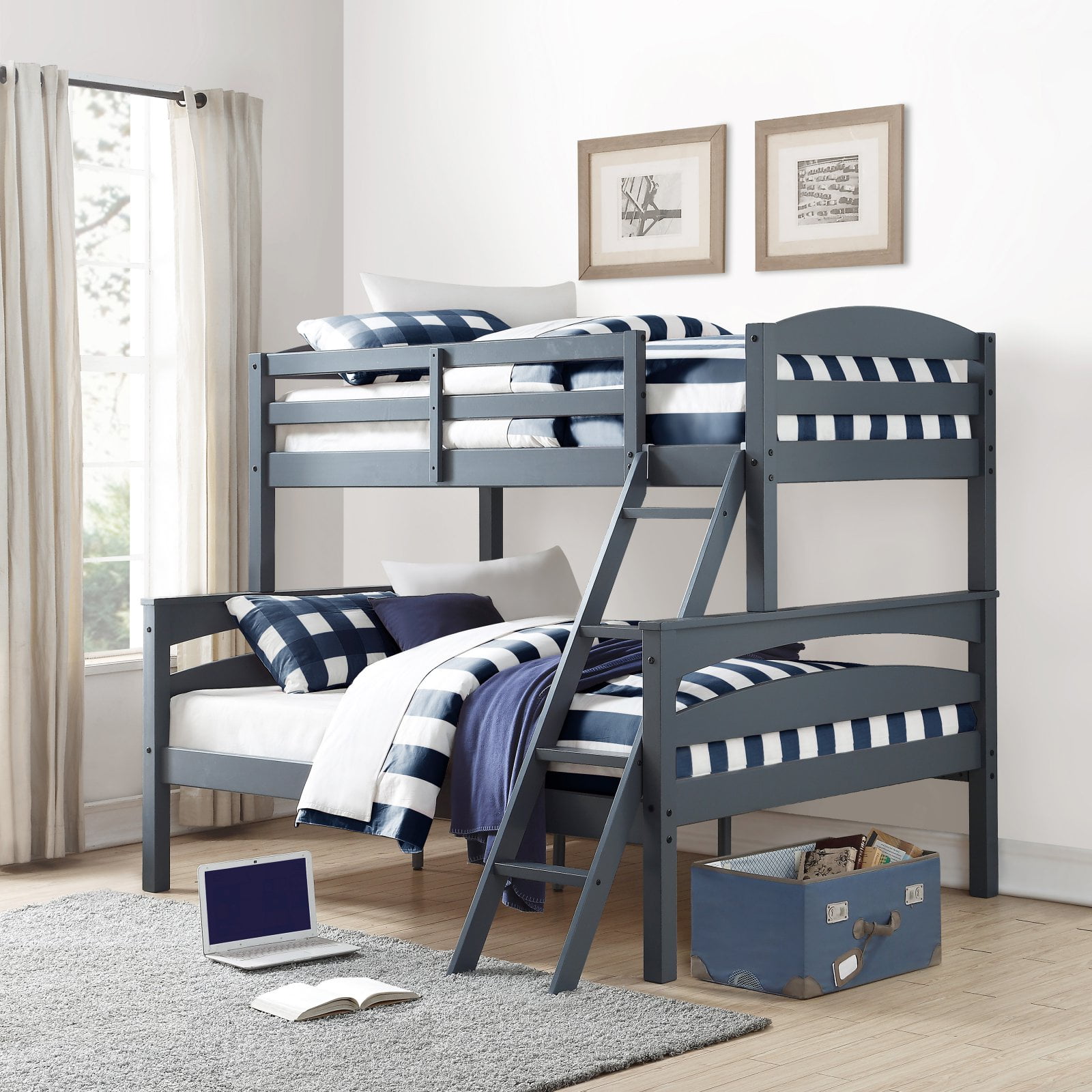 Dorel Living Brady Twin Over Full Bunk Bed Com