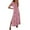 Robes d'Été Rouge pour Femmes, variante sur UPPADA Robe Maxi à Col en V pour Femme, Imprimé Floral, Robe d'Été Décontractée à Manches Courtes, Style Bohème, Robe de Plage avec Fente Latérale, Robe de Cocktail pour Fête, Robe de Bureau Blanche, G