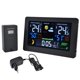 thumbnail image 1 of Digital Color Weather Station Multiple Data Display Backlight Large Numbers Display Thermometer Clock for Home OfficeEU, 1 of 4