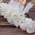 thumbnail image 4 of Diadema Colcomx coronas de flores para madre e hijos Blanco, 4 of 8