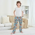 thumbnail image 6 of Cute Monkey in Various Poses Christmas Pajama Pants Soft and Lightweight Elastic Waistband Christmas Pajama Pants, 6 of 8