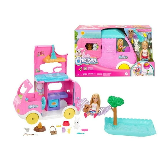 Set de Juego Barbie Chelsea Nuevo Camper