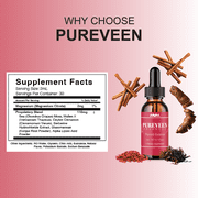 Pureveen Drops, Pureveen Premium Thyroid Balance Supplement (2oz)