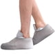 thumbnail image 2 of Cubiertas impermeables para zapatos, cubiertas de silicona para zapatos de lluvia, protectores de zapatos de goma, cubierta para hombres, mujeres y niños S, 2 of 5