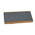 thumbnail image 2 of Frisky Friends Pet Ramp with Non-Slip Carpet Surface,  For Bed, Couch, Car - Dog, Puppy, Cats Kittens - Natural Wood, 2 of 3