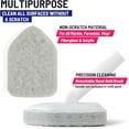 thumbnail image 3 of Replacement Scrubber Refill for WTYYC Extendable Tub Tile Shower Brush for Cleaning Non-Scratch (2X Scrubber Sponge Gray), 3 of 14