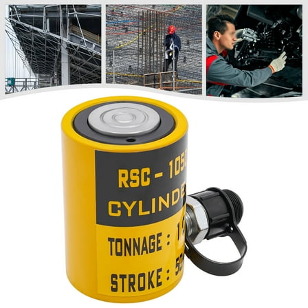 10T RSC-1050 Hydraulic Cylinder Jack,50mm/2In Stroke Hydraulic Lifting Cylinder