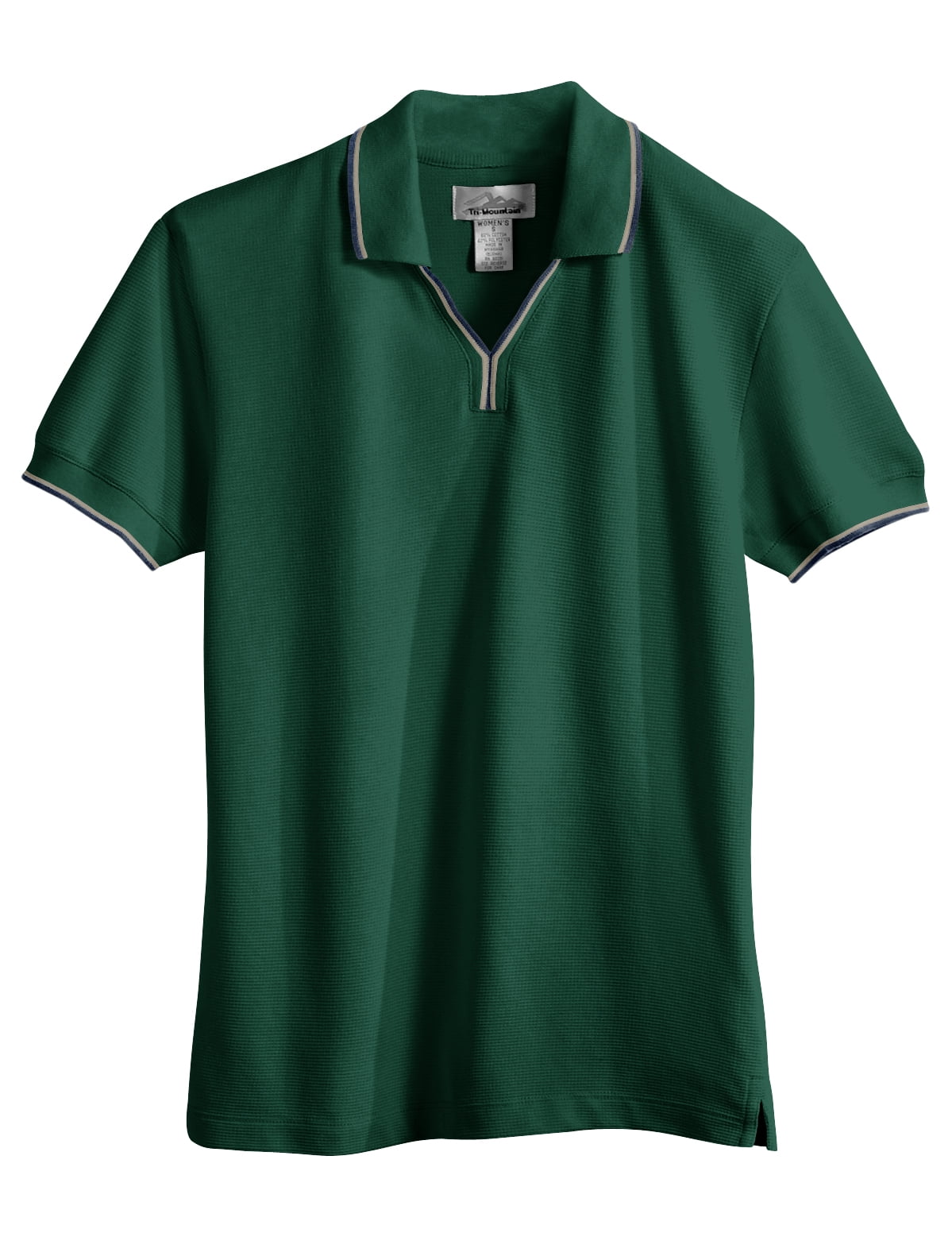 Tri-Mountain - Tri-Mountain Women's 60/40 Ultracool Mesh Johnny Collar Golf Shirt. - Walmart.com 