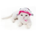 thumbnail image 4 of Ludlz Kitten Cartoon Animal Shaped Soft Cute Cat Headgear Dog Cross Tied Wear Pet Hat, 4 of 7