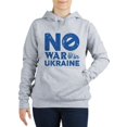 thumbnail image 1 of CafePress - No War In Ukraine - Women's Hooded Sweatshirt, 1 of 1