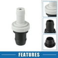 thumbnail image 3 of Kit de Tapón de Válvula PCV Unique Bargains No.118100M300/1181241B00 para Nissan Sentra 200SX, 3 of 7