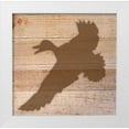 thumbnail image 1 of Seay, Anne 12x12 White Modern Wood Framed Museum Art Print Titled - Duck, 1 of 4