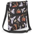 thumbnail image 1 of Bandoleras para mujer, Harry Potter, Hogwarts Gryffindor, bandolera pequeña con licencia oficial, bolso de hombro, bolso de viaje para pasaporte, fanáticos de Wizarding World, adultos y adolescentes, 1 of 8
