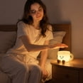 thumbnail image 6 of Night Light Coffee Cup Shaped Rechargeable Warm Yellow for Bedroom Desk Decor, 6 of 7