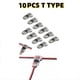 thumbnail image 4 of 10 Conectores de Cable Tipo T de 2 Pines, Conectores de Empalme de Cables, Conectores de Cable de 2 Vías Sin Pelado., 4 of 5