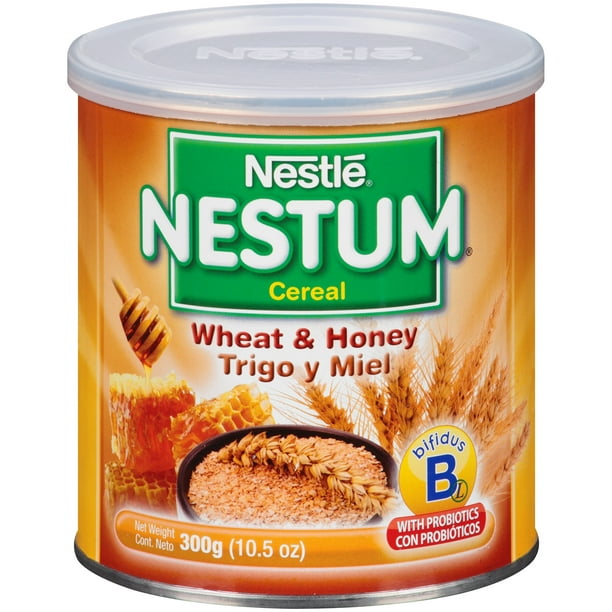 3 Pack Nestle Nestum Breakfast Cereal Wheat Honey 10 5 Oz Walmart Com Walmart Com