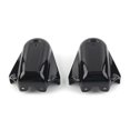 thumbnail image 3 of 2X Black Rear Axle Swingarm Cover Fit Harley Softail FLST FLSTC FLSTN FXST 08-18, 3 of 5