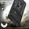 thumbnail image 2 of Armor Military Grad Case Compatible Google Pixel 7 Pro/pixel 7 With Magnetic Ring Stand & Slide Camera Cover, 2 of 3