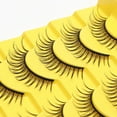 thumbnail image 2 of Nvzi -b 10 Pairs Wispy Mink Lashes Fluffy Eye Lashes Natural Look Volume Fake Eyelashes，B-20, 2 of 2