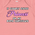 thumbnail image 4 of Inktastic Princess Girls Baby Bodysuit, 4 of 5