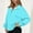 Sky Blue, variant on XPMWRP Women's Polka Dot Sweatshirt Half Zip V Neck Pullover Casual Long Sleeve Shirts Winter Fleece Warm Sweatshirts Tops Pink S